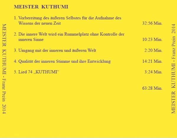 CD Meister KUTHUMI – Bild 2
